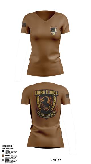 Womens Short Sleeve Vneck Shirt, Echo Company, 1-227 AB, 1ACB, 1CD, , Teamtime, Team time, sublimation, custom sports apparel, team uniforms, spirit wear, spiritwear, sports uniforms, custom shirts, team store, custom team store, fundraiser sports, apparel fundraiser