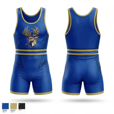 Berkeley Stags 56988963 Wrestling Singlet - 1