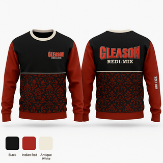 Crew Neck Sweatshirt, Gleason Redi Mix, , Teamtime, Team time, sublimation, custom sports apparel, team uniforms, spirit wear, spiritwear, sports uniforms, custom shirts, team store, custom team store, fundraiser sports, apparel fundraiser