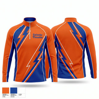 Quarter Zip Jacket, Galactic Thunder, Men's Soccer, Teamtime, Team time, sublimation, custom sports apparel, team uniforms, spirit wear, spiritwear, sports uniforms, custom shirts, team store, custom team store, fundraiser sports, apparel fundraiser