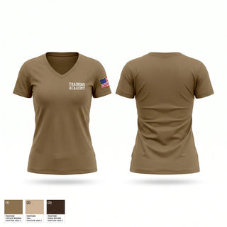 Womens Short Sleeve Vneck Shirt, Training Academy, Police, Teamtime, Team time, sublimation, custom sports apparel, team uniforms, spirit wear, spiritwear, sports uniforms, custom shirts, team store, custom team store, fundraiser sports, apparel fundraiser