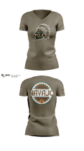 Noble Team 97394718 Women's Short Sleeve V-neck Shirt - 3