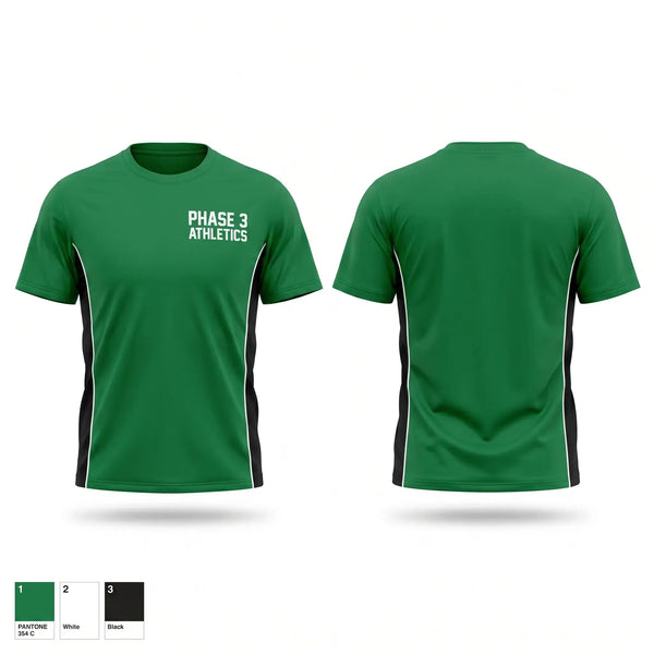Short Sleeve Performance Shirt, Phase 3 Athletics, Track & Field, Teamtime, Team time, sublimation, custom sports apparel, team uniforms, spirit wear, spiritwear, sports uniforms, custom shirts, team store, custom team store, fundraiser sports, apparel fundraiser