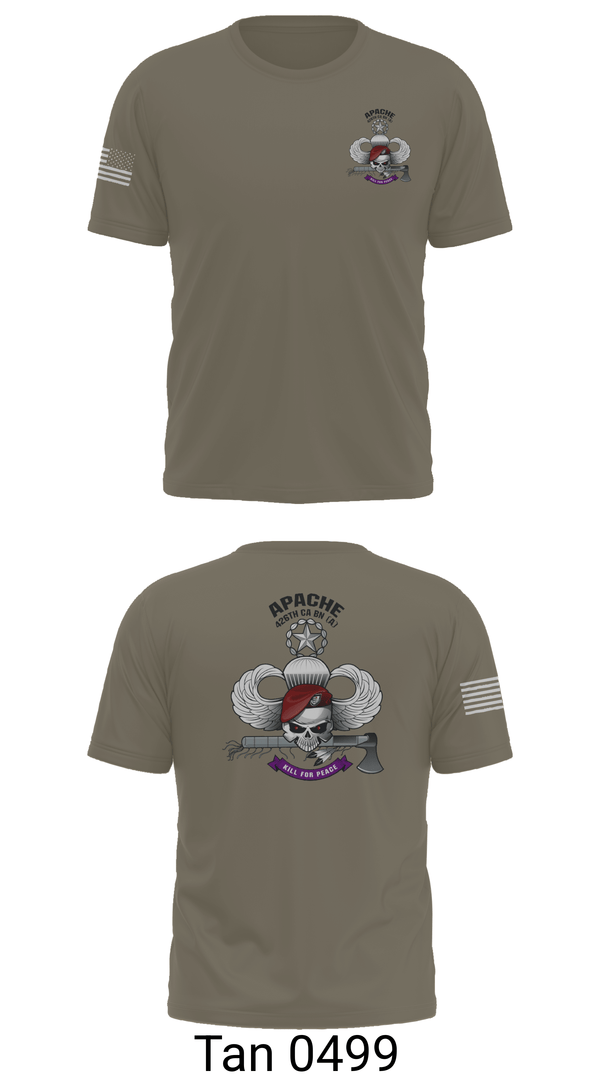Short Sleeve Performance Shirt, A CO 426th CA BN (A), Army, Teamtime, Team time, sublimation, custom sports apparel, team uniforms, spirit wear, spiritwear, sports uniforms, custom shirts, team store, custom team store, fundraiser sports, apparel fundraiser