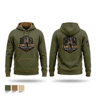 Hoodie, Camel kids 2026, Wrestling, Teamtime, Team time, sublimation, custom sports apparel, team uniforms, spirit wear, spiritwear, sports uniforms, custom shirts, team store, custom team store, fundraiser sports, apparel fundraiser