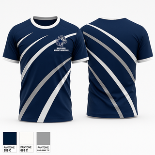 Short Sleeve Performance Shirt, Muller Road Middle School Basketball, Women's Basketball, Teamtime, Team time, sublimation, custom sports apparel, team uniforms, spirit wear, spiritwear, sports uniforms, custom shirts, team store, custom team store, fundraiser sports, apparel fundraiser