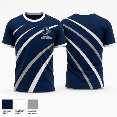 Muller Road Middle School Basketball 79179816 Short Sleeve Performance Shirt - 1