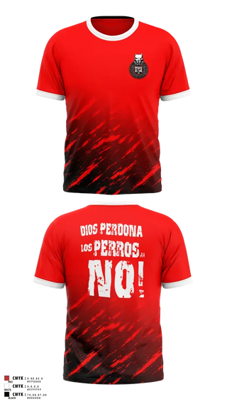 Short Sleeve Performance Shirt, PERROS DEL MAL, Men's Soccer, Teamtime, Team time, sublimation, custom sports apparel, team uniforms, spirit wear, spiritwear, sports uniforms, custom shirts, team store, custom team store, fundraiser sports, apparel fundraiser