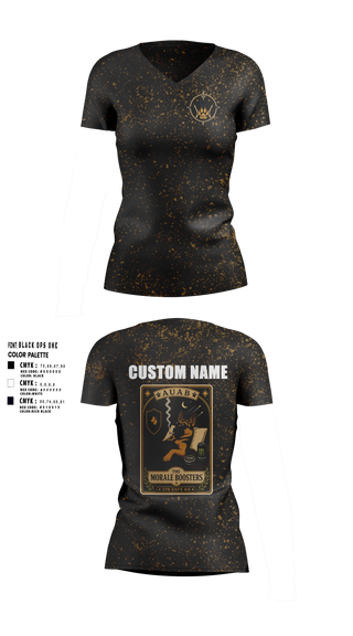Womens Short Sleeve Vneck Shirt, 633 SFS K9, Air Force, Teamtime, Team time, sublimation, custom sports apparel, team uniforms, spirit wear, spiritwear, sports uniforms, custom shirts, team store, custom team store, fundraiser sports, apparel fundraiser