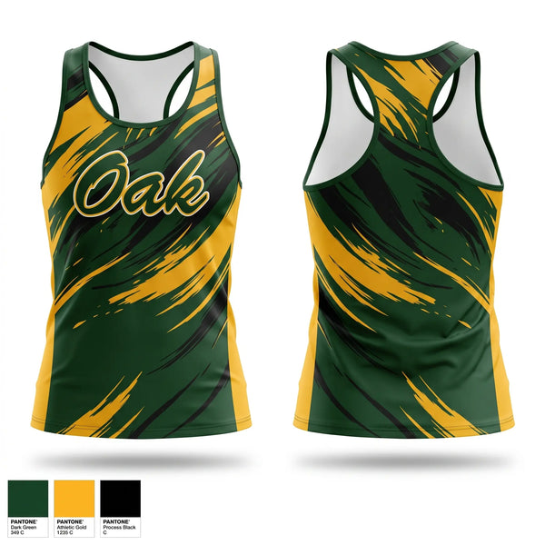 Mens Track Singlet, White Oak Vikings, Track & Field, Teamtime, Team time, sublimation, custom sports apparel, team uniforms, spirit wear, spiritwear, sports uniforms, custom shirts, team store, custom team store, fundraiser sports, apparel fundraiser