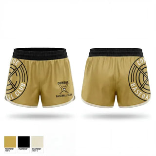 Womens Shorts, Conroe Baseball Club, Baseball, Teamtime, Team time, sublimation, custom sports apparel, team uniforms, spirit wear, spiritwear, sports uniforms, custom shirts, team store, custom team store, fundraiser sports, apparel fundraiser