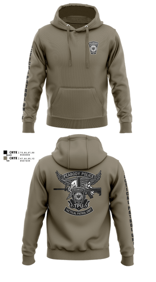 Hoodie, Tactical Patrol Unit, Police, Teamtime, Team time, sublimation, custom sports apparel, team uniforms, spirit wear, spiritwear, sports uniforms, custom shirts, team store, custom team store, fundraiser sports, apparel fundraiser