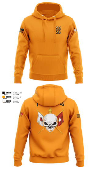 Hoodie, 206th Signal Company, Army, Teamtime, Team time, sublimation, custom sports apparel, team uniforms, spirit wear, spiritwear, sports uniforms, custom shirts, team store, custom team store, fundraiser sports, apparel fundraiser
