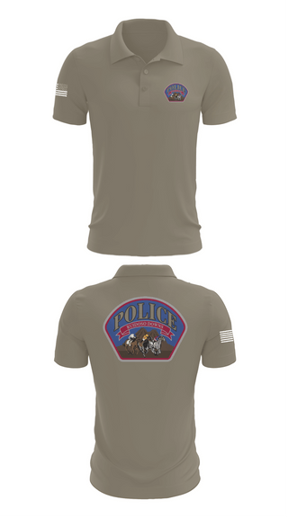 Short Sleeve Performance Polo, Ruidoso Downs Police, Police, Teamtime, Team time, sublimation, custom sports apparel, team uniforms, spirit wear, spiritwear, sports uniforms, custom shirts, team store, custom team store, fundraiser sports, apparel fundraiser