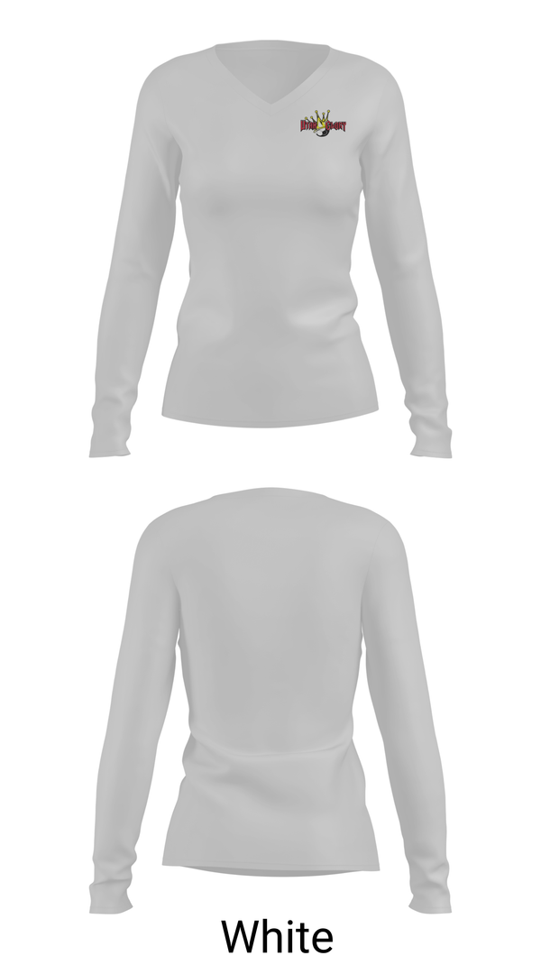Womens Long Sleeve Vneck Shirt, Utah Glory Soccer Club, Men's Soccer, Teamtime, Team time, sublimation, custom sports apparel, team uniforms, spirit wear, spiritwear, sports uniforms, custom shirts, team store, custom team store, fundraiser sports, apparel fundraiser