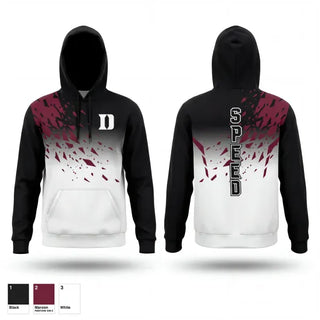 Hoodie, Devine Speed, Track & Field, Teamtime, Team time, sublimation, custom sports apparel, team uniforms, spirit wear, spiritwear, sports uniforms, custom shirts, team store, custom team store, fundraiser sports, apparel fundraiser
