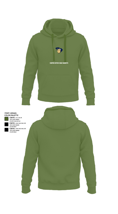 Cooper River Crab Bandits 83296088 Hoodie - 49