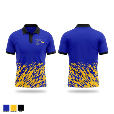 Ashland Bluejays Short Sleeve Performance Polo - 1