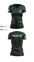 Gouldsboro Police Women's Short Sleeve V-neck Shirt - 21
