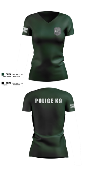 Womens Short Sleeve Vneck Shirt, Gouldsboro Police, Police, Teamtime, Team time, sublimation, custom sports apparel, team uniforms, spirit wear, spiritwear, sports uniforms, custom shirts, team store, custom team store, fundraiser sports, apparel fundraiser