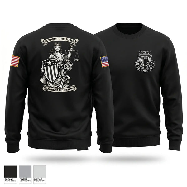 Crew Neck Sweatshirt, NCOA, Army, Teamtime, Team time, sublimation, custom sports apparel, team uniforms, spirit wear, spiritwear, sports uniforms, custom shirts, team store, custom team store, fundraiser sports, apparel fundraiser