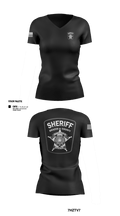Brazos county sheriffs office 37018723 Women's Short Sleeve V-neck Shirt - 1