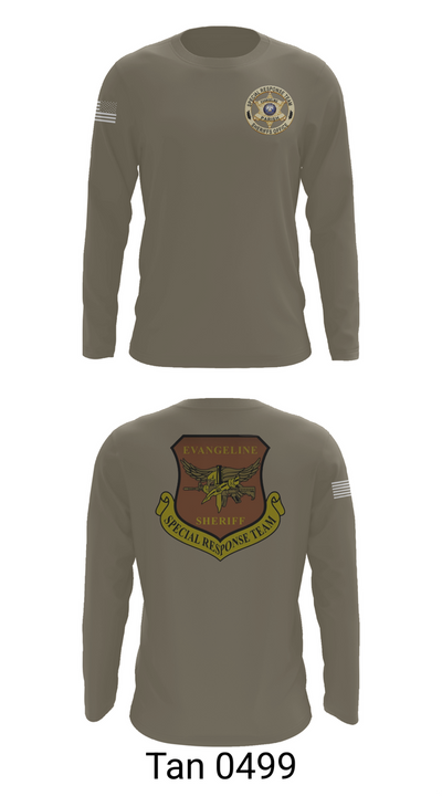 Evangeline Parish Sheriffs Office S.R.T Long Sleeve Performance Shirt 63