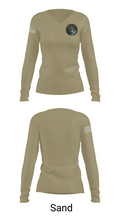 Naval Computer and Telecoms Station 86798210 Women's Long Sleeve V-neck Shirt - 92