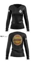 THP motor carrier unit Women's Long Sleeve V-neck Shirt - 3