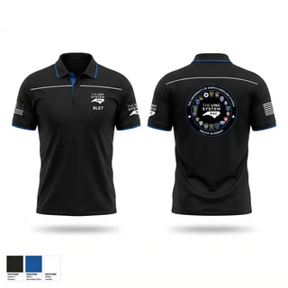 Short Sleeve Performance Polo, The UNC System BLET, Police, Teamtime, Team time, sublimation, custom sports apparel, team uniforms, spirit wear, spiritwear, sports uniforms, custom shirts, team store, custom team store, fundraiser sports, apparel fundraiser
