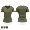 Pratt county sheriff Women's Short Sleeve V-neck Shirt - 1