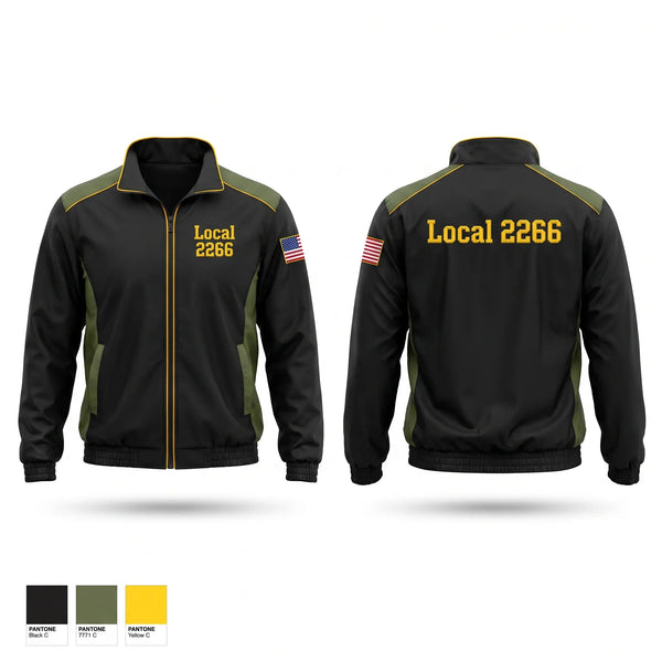 Windbreaker, Local 2266, Police, Teamtime, Team time, sublimation, custom sports apparel, team uniforms, spirit wear, spiritwear, sports uniforms, custom shirts, team store, custom team store, fundraiser sports, apparel fundraiser