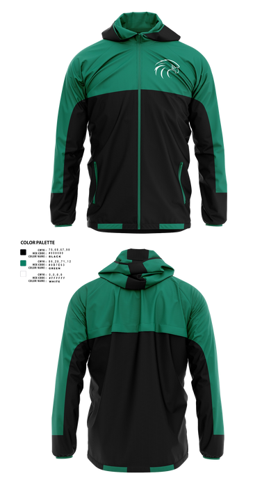 NSU Riverhawks Football 89263546 Windbreaker - 40