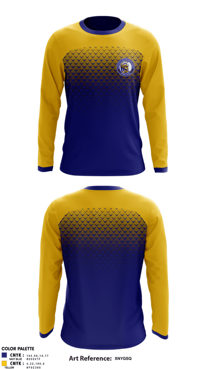 Lakeview Leadership Academy Cheer Long Sleeve Performance Shirt 2