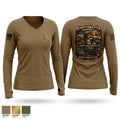 417th Quartermaster Company Old School Cotton Feel Shirt - 1
