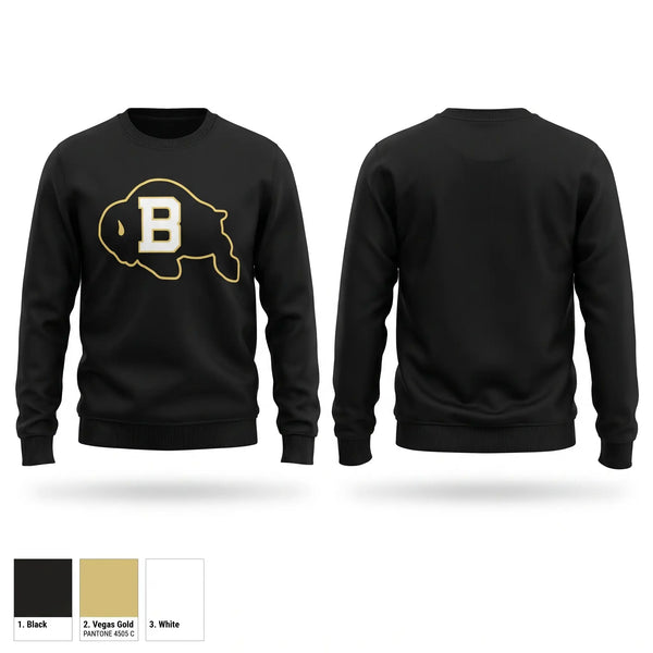 Crew Neck Sweatshirt, Buffalo High School, Women's Basketball, Teamtime, Team time, sublimation, custom sports apparel, team uniforms, spirit wear, spiritwear, sports uniforms, custom shirts, team store, custom team store, fundraiser sports, apparel fundraiser