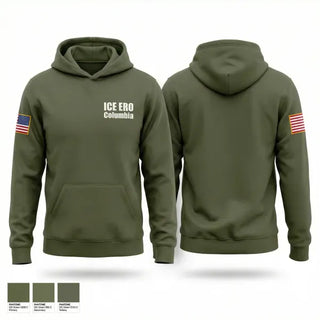 Hoodie, ICE ERO Columbia, Police, Teamtime, Team time, sublimation, custom sports apparel, team uniforms, spirit wear, spiritwear, sports uniforms, custom shirts, team store, custom team store, fundraiser sports, apparel fundraiser