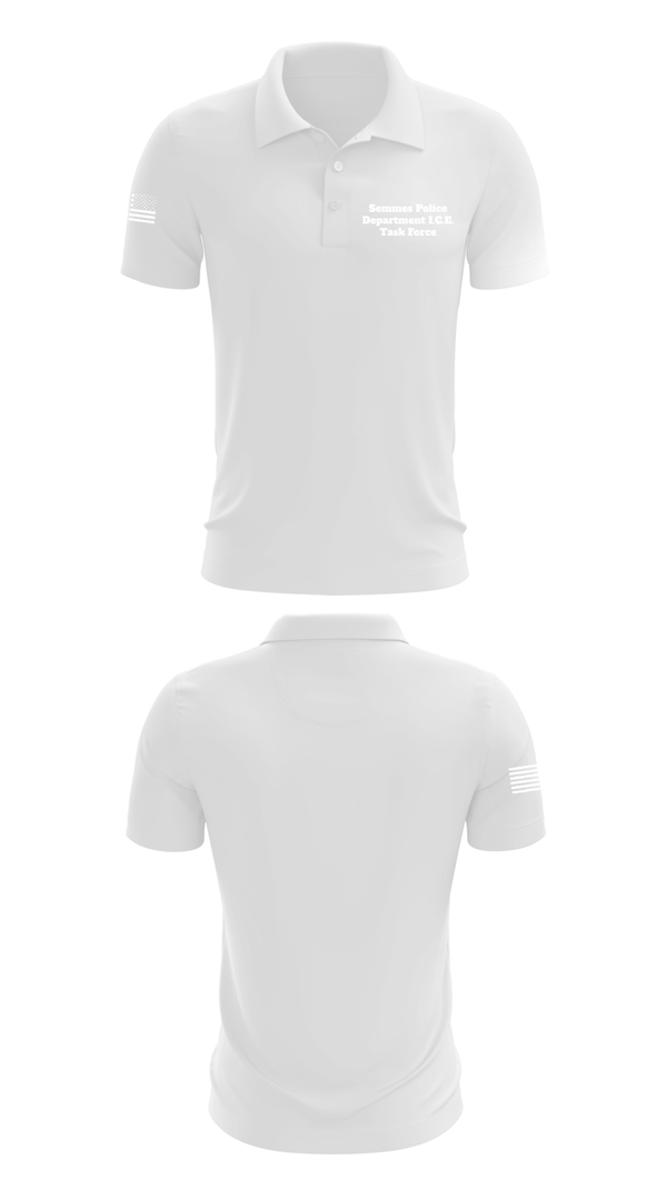 Short Sleeve Performance Polo, Semmes Police Department I.C.E. Task Force, Police, Teamtime, Team time, sublimation, custom sports apparel, team uniforms, spirit wear, spiritwear, sports uniforms, custom shirts, team store, custom team store, fundraiser sports, apparel fundraiser