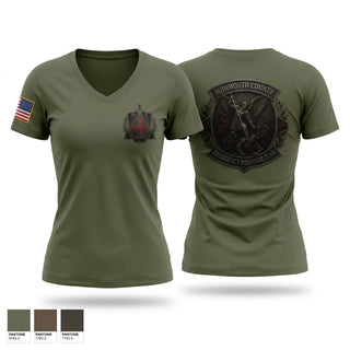 Womens Short Sleeve Vneck Shirt, Monmouth County Emergency Response Team, Police, Teamtime, Team time, sublimation, custom sports apparel, team uniforms, spirit wear, spiritwear, sports uniforms, custom shirts, team store, custom team store, fundraiser sports, apparel fundraiser
