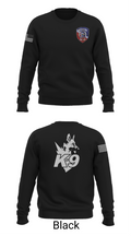 Anniston Police Department K9 Unit 48223087 Crew Neck Sweatshirt - 14