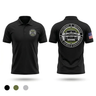 Short Sleeve Performance Polo, SMACC, Police, Teamtime, Team time, sublimation, custom sports apparel, team uniforms, spirit wear, spiritwear, sports uniforms, custom shirts, team store, custom team store, fundraiser sports, apparel fundraiser