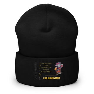 LKA HANDYMAN Cuffed Beanie | Yupoong 1501KC
