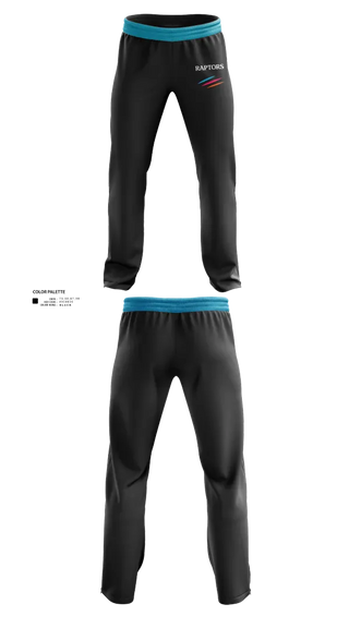 Sweatpants, RAPTORS FC, Men's Soccer, Teamtime, Team time, sublimation, custom sports apparel, team uniforms, spirit wear, spiritwear, sports uniforms, custom shirts, team store, custom team store, fundraiser sports, apparel fundraiser