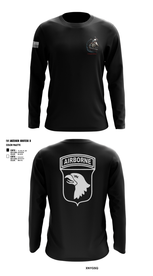 Long Sleeve Performance Shirt, 2nd Flt Platoon, B/101 Avn Regt, 101st ABN DIV, , Teamtime, Team time, sublimation, custom sports apparel, team uniforms, spirit wear, spiritwear, sports uniforms, custom shirts, team store, custom team store, fundraiser sports, apparel fundraiser