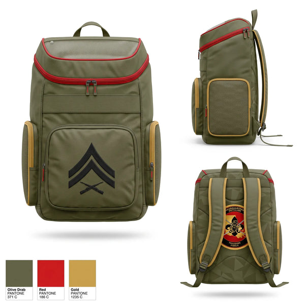 Gear Bag, HQBN, Marines, Teamtime, Team time, sublimation, custom sports apparel, team uniforms, spirit wear, spiritwear, sports uniforms, custom shirts, team store, custom team store, fundraiser sports, apparel fundraiser
