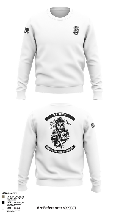1st Recon 45718444 Crew Neck Sweatshirt - 2