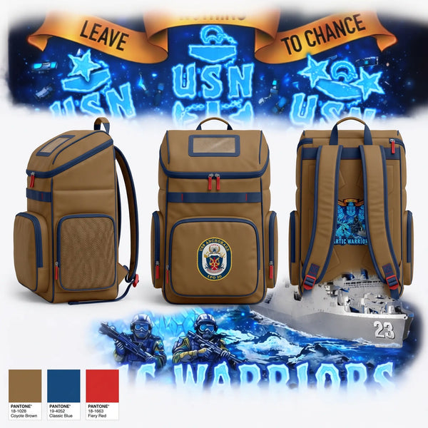 Gear Bag, USS Anchorage, Navy, Teamtime, Team time, sublimation, custom sports apparel, team uniforms, spirit wear, spiritwear, sports uniforms, custom shirts, team store, custom team store, fundraiser sports, apparel fundraiser