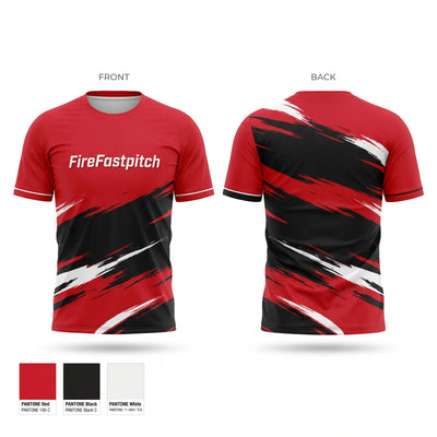 Fire-Fastpitch Short Sleeve Performance Shirt - 1