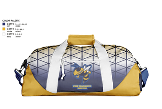 Duffle Bag, Wynne Yellowjackets, Men's Basketball, Teamtime, Team time, sublimation, custom sports apparel, team uniforms, spirit wear, spiritwear, sports uniforms, custom shirts, team store, custom team store, fundraiser sports, apparel fundraiser
