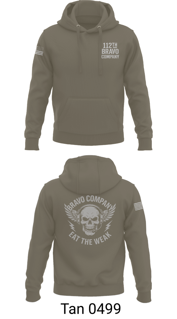 Hoodie, 112th Signal Battalion B CO, , Teamtime, Team time, sublimation, custom sports apparel, team uniforms, spirit wear, spiritwear, sports uniforms, custom shirts, team store, custom team store, fundraiser sports, apparel fundraiser